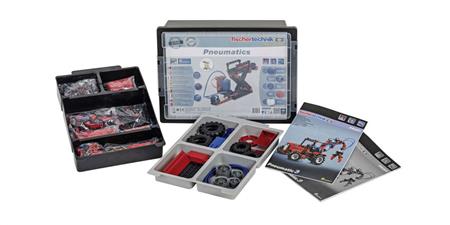 Neumática 3 con 8 modelos fischertechnik education